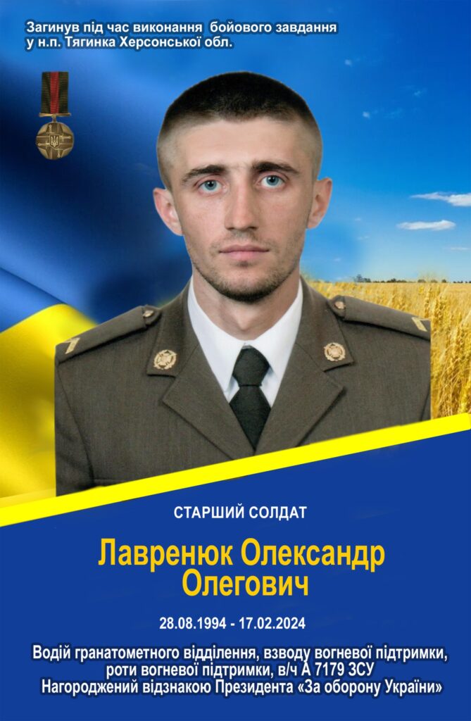 Олександр Лавренюк