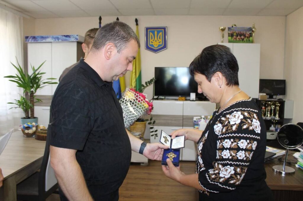Вручення нагороди