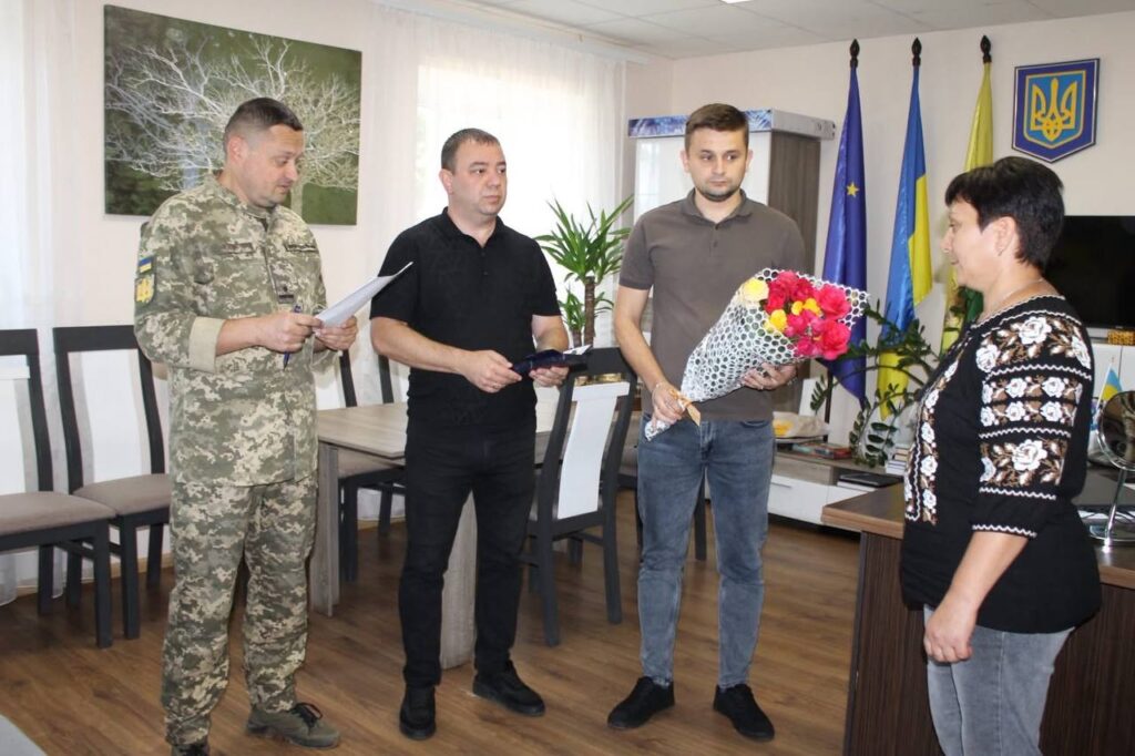 Вручення нагороди