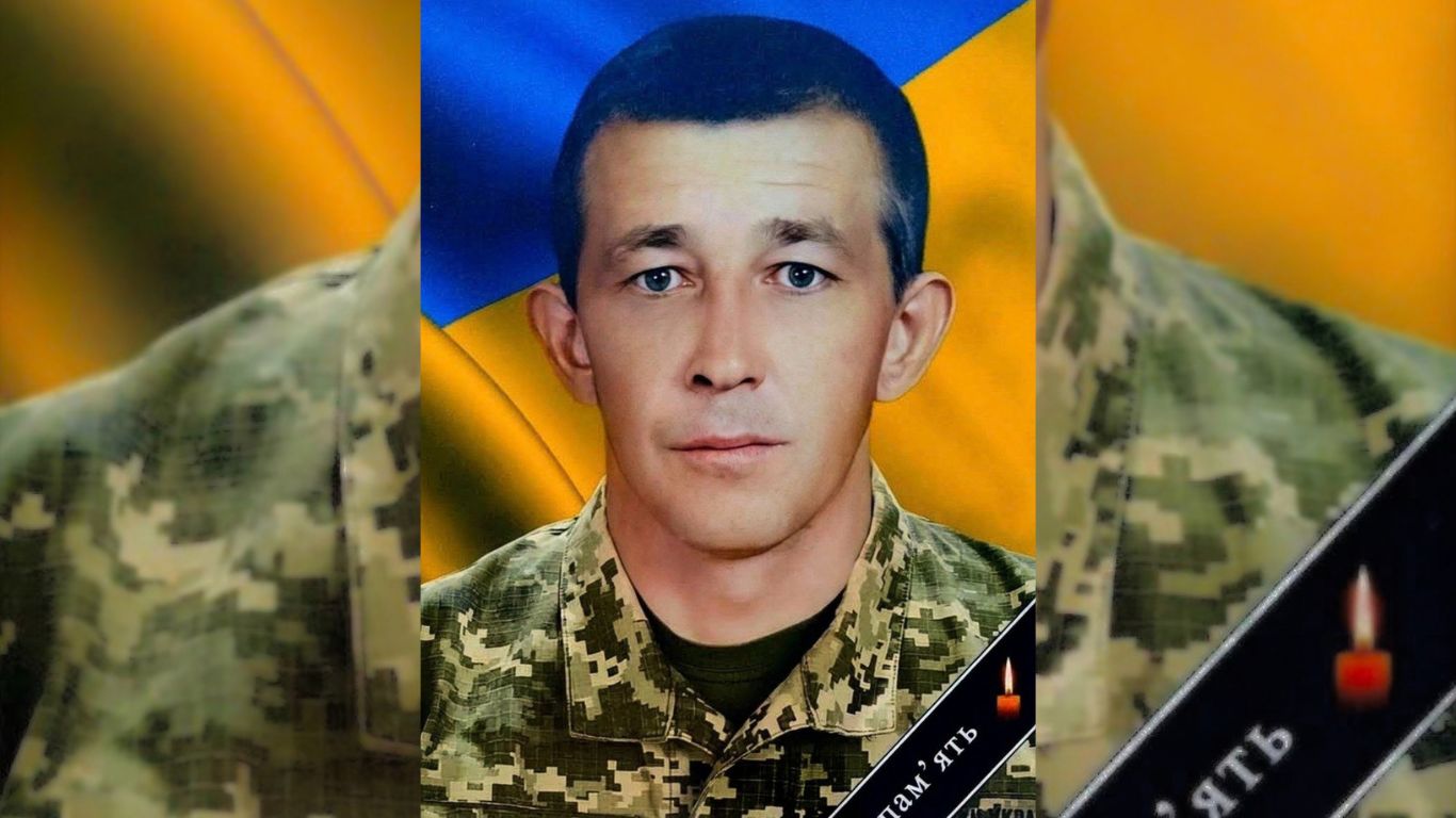 Кіблицька громада провела в останню путь свого захисника Руслана Остапенка